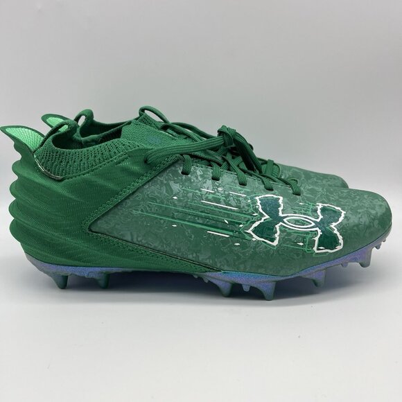 Under Armour Blur Smoke MC Suede Football Cleats Men's Size